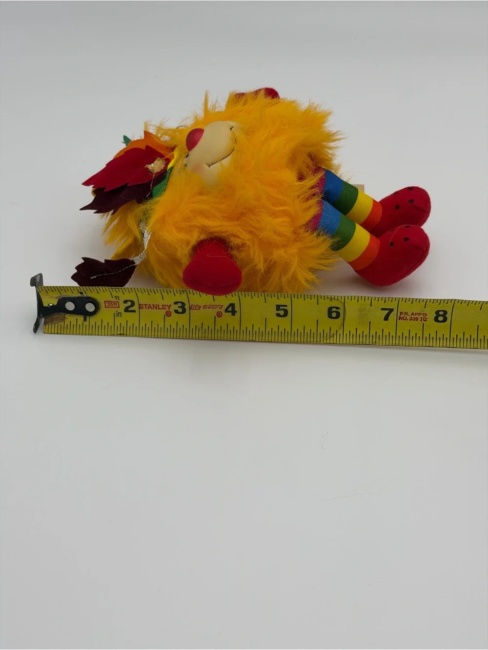 1984 Mattel Hallmark Rainbow Brite Hatful Leaf Plush Spark Sprite Doll 7